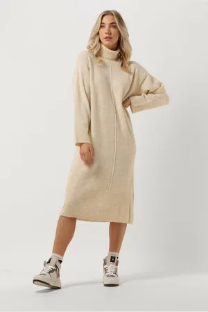 Object Object Abbie L/s Knit Dress Jurken Dames - Rok - Jurk - - Maat XS