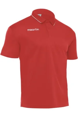 macron Polo Heren, Draco, /Wit, maat 3XL