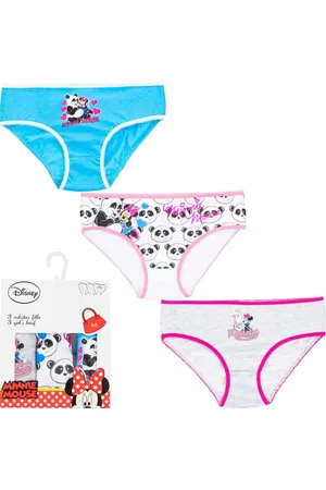 Disney Minnie Mouse – 3 x onderbroek maat 116/128 - 6/8 jaar