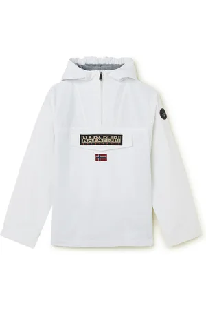Napapijri Rainforest anorak met klepzak en waterafstotende coating - - Maat 176