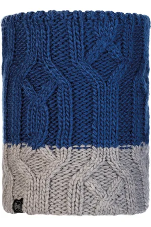 Buff ® Jr Knitted & Polar Neckwarmer Ganbat Blue - Nekwarmer