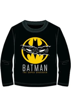 Batman T-shirt - - geel - Maat 140 / 10 jaar