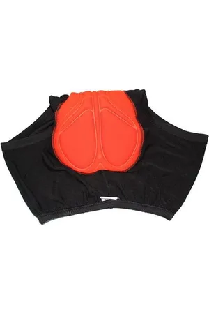 Merkloos Fiets onderbroek met zeem - unisex-M