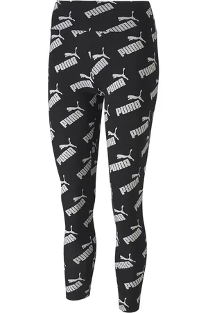 PUMA Amplified AOP Leggings Dames Legging - Black - Maat XS