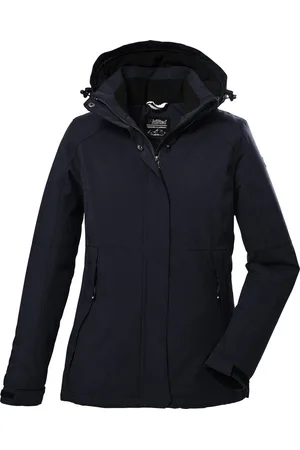 Killtec Winterjas dames - functionele winterjas dames - 39702 - navy - maat 36