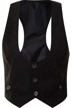 WiseGoods Luxe Gilet Dames - Vest - Vesten Vrouwen - Gothic Design - Kleding Vrouw - Kleren - Hesjes - Dameskleding - L