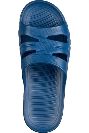 Beco Badslippers - voor dames/heren - donkerblauw - maat 44