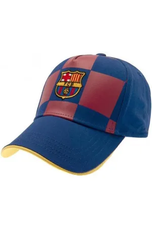 FC Barcelona Cap - volwassenen - geruit - /bordeaux