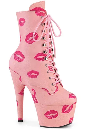 Pleaser ADORE-1020KISSES Plateau Laarzen, Paaldans schoenen - US 9 - 39 Shoes