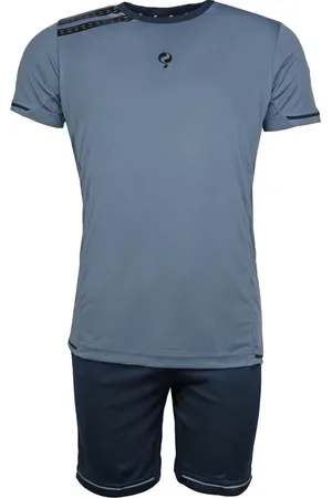 Q1905 / Quick - Trainingsset - Vloet - Lichtblauw / Navy / Zwart - Maat XL