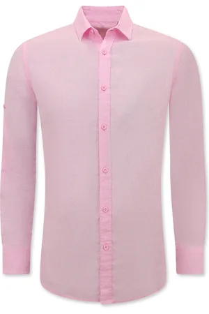 Enos Linnen Overhemd Heren - Regular Fit - Casual Blanco