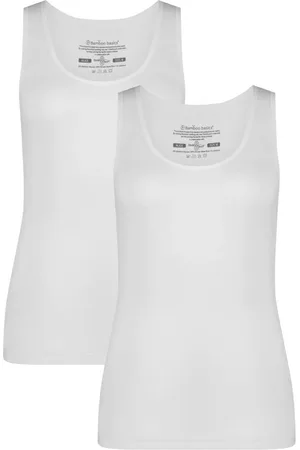 Bamboo Basics Comfortabel & Zijdezacht Alice - Bamboe Singlet (Multipack 2 stuks) Dames - - S