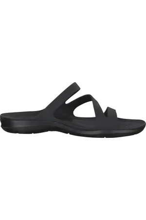 Crocs Swiftwater Slippers Black/Black - Maat 42-43