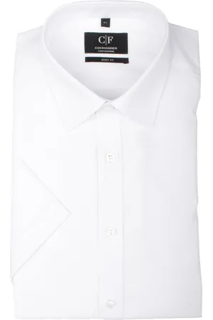 Commander Business hemd korte mouw Cityhemd Body Fit 1/2 Arm 213010607/100