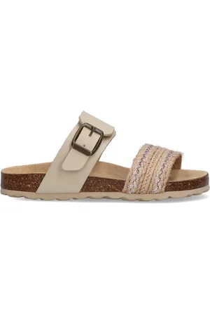 Braqeez 422421-502 Meisjes Slippers - - Imitatieleer - Gesp