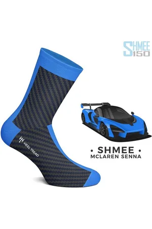 Heel Tread Sokken - Mclaren Senna - Shmee150 - Carbon look - fun sokken - Auto sokken - Maat 36-40