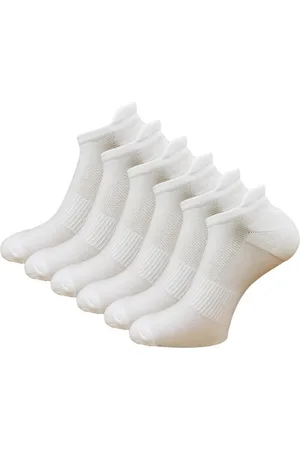 SQOTTON 6 paar Compressie Hardloop Sneakersokken - - Maat 43-46