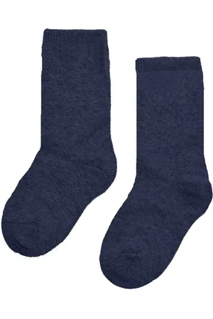 iN ControL 6pack effen sokken - Jeans Blue - maat 27/30