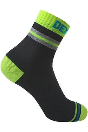 DexShell Pro Visibility Biking Socks /Geel - Outdoor - Waterdichte sokken - Fietssokken - Thermosokken - Reflecterend - 100% Waterproof - M