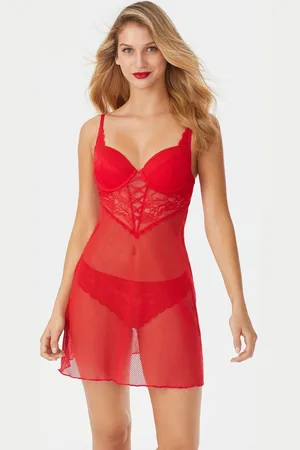 Promise Valentijn Chemise met Cups - maat 75B