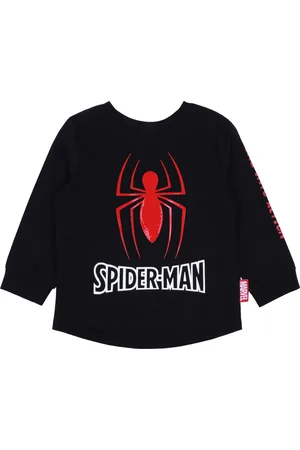 Disney Jongensblouse met rubberen Spiderman-print