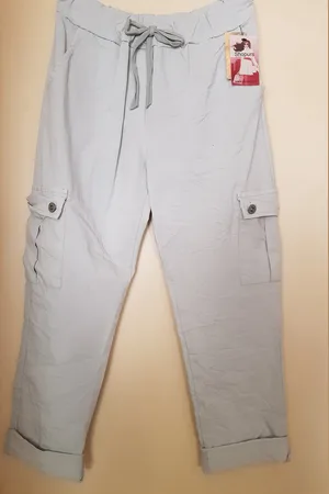 Merkloos Dames cargo broek One size 40/44