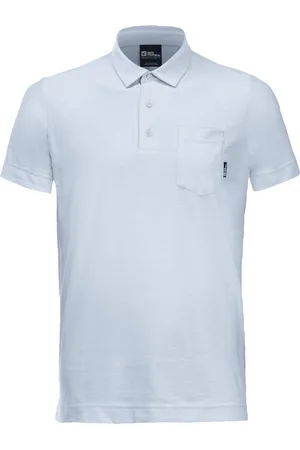 Jack Wolfskin TERRAL POLO M Heren Outdoorshirt - soft blauw - Maat XXL
