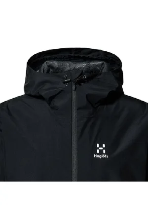 Haglöfs Hajk Goretex Jas Zwart L Man