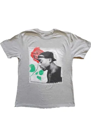 2Pac Tupac - Rose Heren T-shirt - S