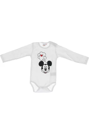 Disney Mickey Mouse – I Love You - Unisex Baby Body Lange mouwen - - Maat 74/80