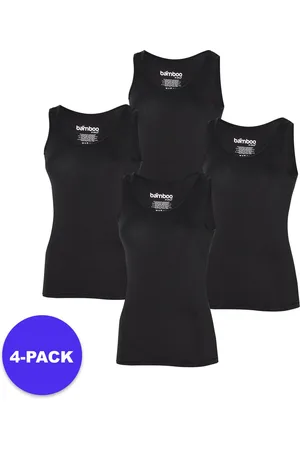 Apollo (Sports) - Bamboe Hemd dames - - Maat L - 4-Pack - Voordeelpakket