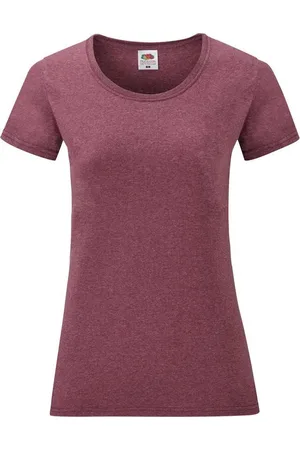 Fruit Of The Loom Dames/vrouwen Lady-Fit Valueweight Short Sleeve T-Shirt (Pak van 5)