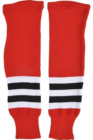 Sherwood IJshockey sokken Junior Chicago Blackhawks rood/zwart/wit