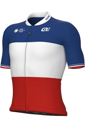 Alé Groupama Fdj Champion France Replica 2023 Korte Mouw Wielertrui Blauw M Man