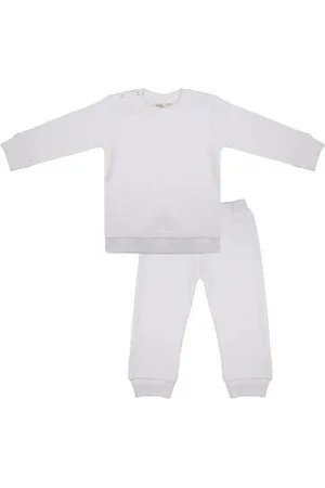 Little Indians Pyjama Cloud Dancer Junior Katoen Mt 18-24 Maanden