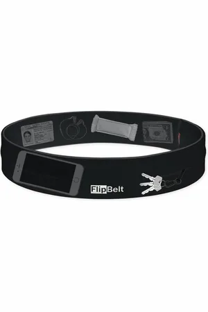 Flipbelt Classic - Running Belt – Hardloopriem voor Telefoon, Water en Meer – Unisex – - XL