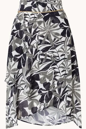 Aubade Beach Paradise pareo met bloemenprint - One Size