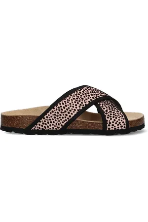 Braqeez 422422-570 Meisjes Slippers - - Imitatieleer - Geen Sluiting