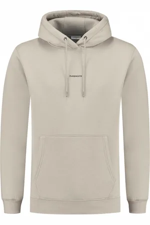Purewhite Heren Loose Fit Sweaters Hoodie LS - - Maat XS