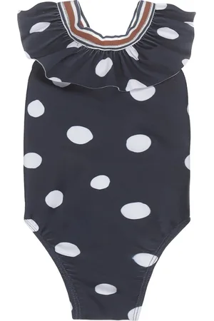 Dirkje T-DOTS Meisjes Badpak - Maat 98/104
