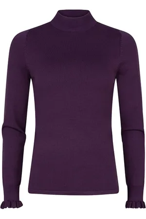 lofty manner Trui Sweater Natalie Ol06 Kw Purple Dames Maat - XL