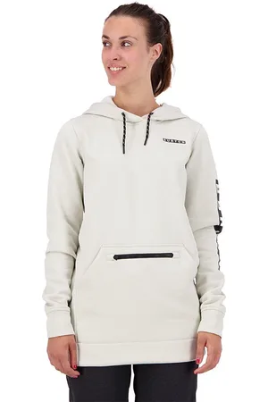 Burton W Oak Long Pullover Hoodie