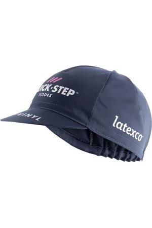Castelli Koerspet Unisex - Quick-Step Alpha Vinyl CYCLING CAP BELGIAN BLUE-one size