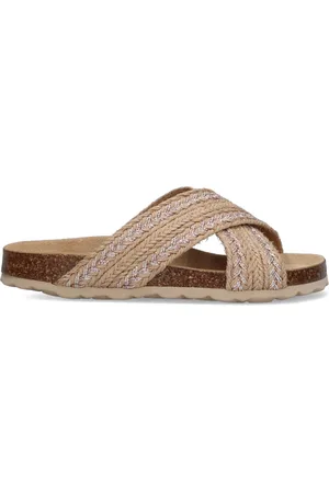 Braqeez 422422-502 Meisjes Slippers - - Imitatieleer - Geen Sluiting