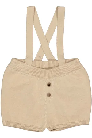 LEVV Newborn baby jongens salopette Fokke Vanilla