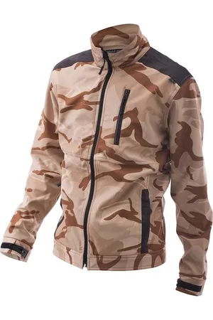 CERVA Camouflage softshell jack maat XL