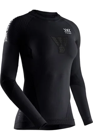 X Bionic Inven4.0 Run Speed T-shirt Met Lange Mouwen Zwart L Vrouw