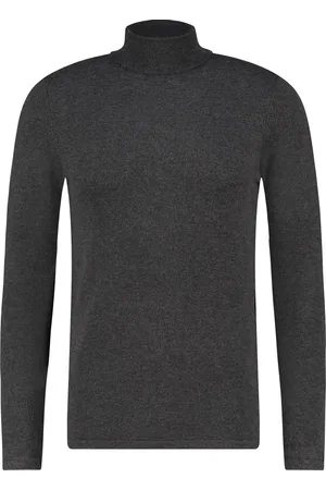 Purewhite Heren Regular Fit Essential Trui - - Maat S
