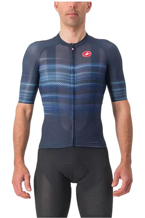 Castelli Climber??s 3.0 Sl 2 Korte Mouw Wielertrui Blauw L Man