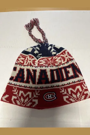 Reebok Muts NHL Canadiens OSFA met vlechten Face Off